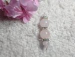 Rose Quartz Wand Rose Quartz Pendant B
