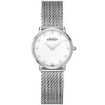 White Dial Stainless Steel Woman's Watch 16915/51B