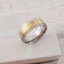 A107-C31847 - Men's Ring Stainless Steel - Size 8