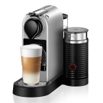 Nespresso Citiz Automatic Espresso Machine With Aeroccino Milk Frother - Silver