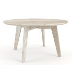 Round Cooper Coffee Table - Ashwood