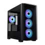 ASUS A23 PLUS ARGB Micro-ATX Tempered Glass Case