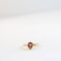 Pear - Small - Pink Tourmaline / Small