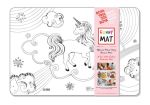 - Colouring In Placemat- Unicorn