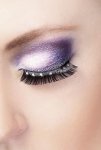 Black White Rhinestone Eyelashes