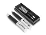 Alex Varga Volans Ball Pen & Rollerball Set - Black Only - One-size Black