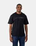 Black Label Paillettes Black T-Shirt - XXL Black