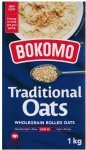 Bokomo Whole Grain Rolled Traditional Oats Box