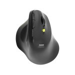 Port Ergo Soft Black 5 Button Wireless Bluetooth Mouse
