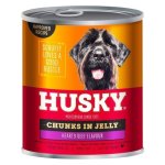Husky Chunks In Jelly Hearty Beef Flavoured 775G