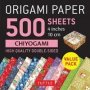 Origami Paper 500 Sheets Chiyogami Patterns 4   10 Cm   - Tuttle Origami Paper: Double-sided Origami Sheets Printed With 12 Different Illustrated Patterns   Notebook / Blank Book