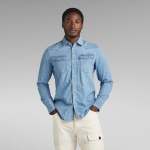 G-star Raw Slim Shirt In Medium Age - Medium Wash S
