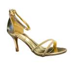 Glamour Nina Heels In Gold - Gold 8