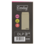 Dlp Brown Pocket Envelopes 25-PACK