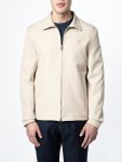 Polo Mens Essential Tech Harrington Jacket In Stone - Stone 3XL