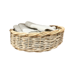 Round Storage Baskets - Small - 30CM W X 8CM H