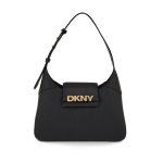 Avril Shoulder Bag -black gold