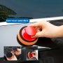 5PCS Car Waxing Kit: Soft Gentle Sponge & Handle Set For Polishing And Cleaning - Durable Abs Plastic Reusable