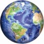 Planet Earth 1000 Piece Round Jigsaw Puzzle   Jigsaw