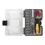 Screwdriver Insert & Socket Set 23PC