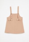 PoP Candy Pinafore Dress - Brown