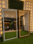 Crushed Diamond Full Length Wall Mirror