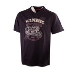 WMA440 Black Adventure Bike Tee - S