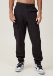 Cotton On Ripstop Jogger - Black