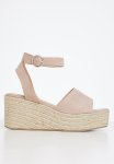 Madison Cameron Espadrille Wedge Heel - Blush