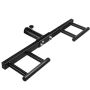 Barbell Handle Attachment Adjustable Heavy Iron Made Home Gym Press Workout