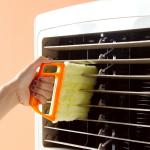 2 Pcs Microfiber Blinds Cleaning Brush Slat Dust Cleaner Clip Window Air Conditioner Duster
