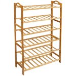 6 Tier Multifunctional Bamboo Shoe Rack