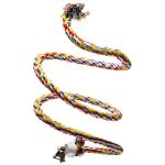 Parrot World Rope Perch Bird Toy With Bell Large