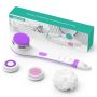 Voyor Electric Body Brush Back Scrubber For Shower Rechargeable Exfoliating Bath Brush Powered Shower Brush With Non-slip Long Handle Deep Cleansing