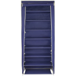 9 Tier Shoe Racks - Blue