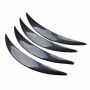 Carbon Fiber Car Wheel Fender Flares Eyebrow Arches Cover Accessories