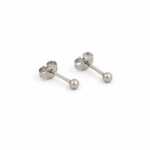 Sensitive Sterling Silver Ball 3MM