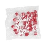 Candy Lollies Raspberry Pack Of 36