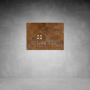 Business Sign D02 - 300 X 500 / Matt White / No