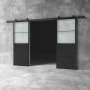 Glass Barn Door D12 - 2100 X 1500 X 25MM / Frosted Glass