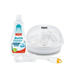 Nuk Cleaning Bundle With 500ML Cleanser - Yellow Brush