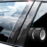High-quality 3D Carbon Fiber Vinyl Wrap Roll - 5CM X 3M Perfect For Cars & Motorcycles Durable Auto Styling Decal Film