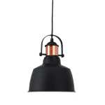 Nordic Black And Copper Metal Pendant Light