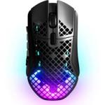 Steelseries 62618 Aerox 9 18000 Dpi Wireless Optical Sensor Black Gaming Mouse