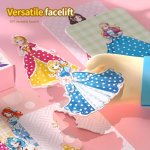 Diy Dream Princess Poke Funny Handcraft Creative Castle Painting Dress Up Poke Stickers Puzzle Toys Christmas Thanksgiving Gifts