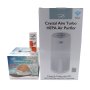 Crystal Aire Turbo Hepa Air Purifier With Standard Air Purifier And Rose Concentrate Bundle
