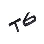 VOLVO-T6-GBK High Quality Abs Volvo T6 Emblem Trunk Letter Sticker