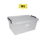 Storage Box Clear 14L 42X28X18CM