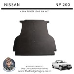 Nissan NP200 4.5MM Baobab Rubber Load Bin Mat For