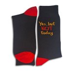 Red Not Today Socks - Factory Plaza